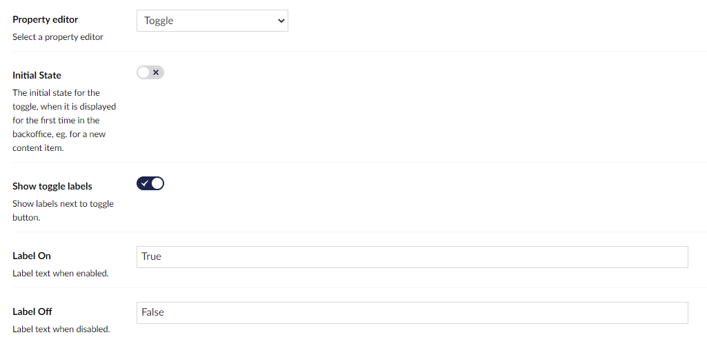 True/False Data Type Definition