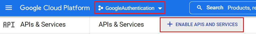 Enable Apis
