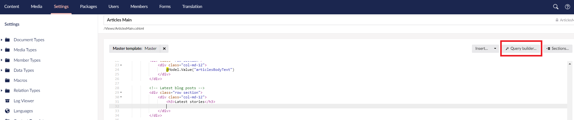 Query Builder